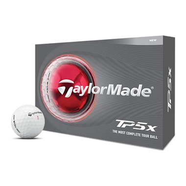 TaylorMade TP5x White Golf Balls 2026
