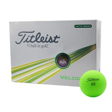 Titleist Velocity Green Golf Balls 2024