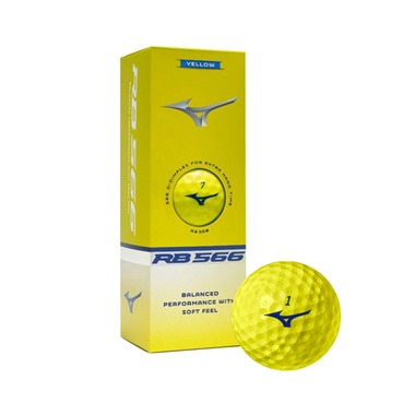 Mizuno RB566 Yellow Golf Balls 2025