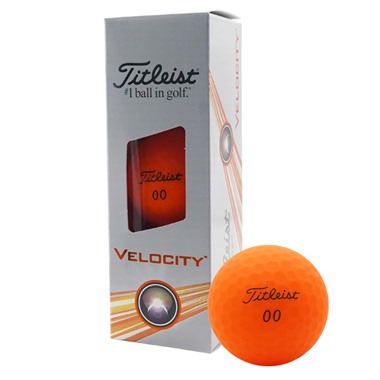 Titleist Velocity Orange Golf Balls (2024)