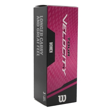 Wilson Tour Velocity Women’s Golf Balls & Cap Bundle