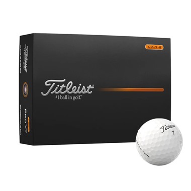 Titleist Pro V1 White High Numbers Golf Balls 2025