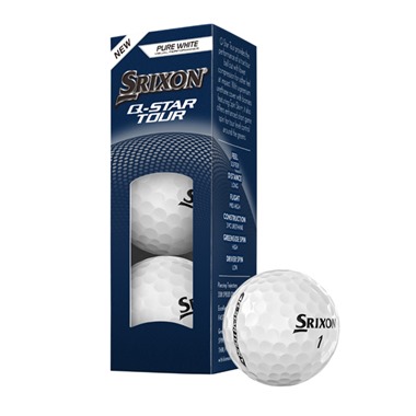 Srixon Q-Star Tour Pure White Golf Balls 2026