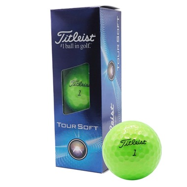 Titleist Tour Soft Green Golf Balls 2024