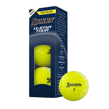 Srixon Q-Star Tour Yellow Golf Balls 2026