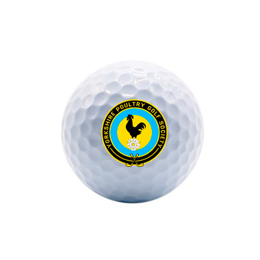 Yorkshire Poultry Golf Society Golf Balls - Pack of 12