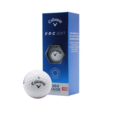 Callaway ERC Soft 360 Fade Technology White Golf Balls