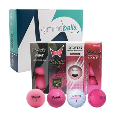 Pink Golf Balls Variety Pack
