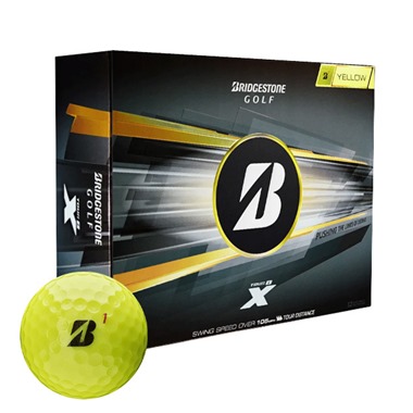 Bridgestone Tour B X Yellow Golf Balls 2026