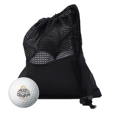 Merry Christmas & Happy New Year Golf Ball