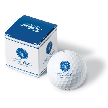 Titleist ProV1 or ProV1x Soft Golf Ball – Custom Single Ball Sleeve