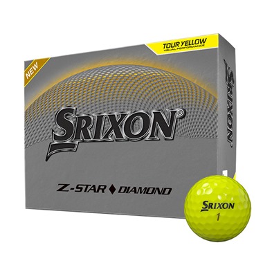 Srixon Z-Star Diamond Golf Balls Yellow (2025)