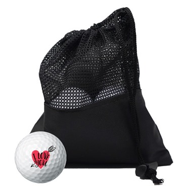 “I Love You” Golf Balls