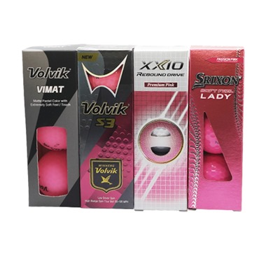 Pink Golf Balls (Variety Pack)
