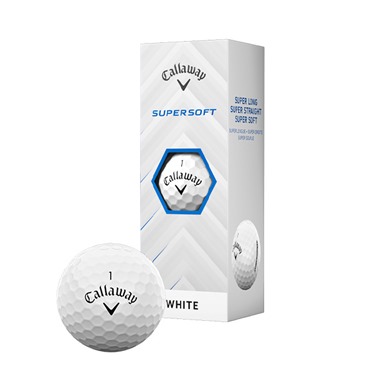 Callaway Supersoft Golf Balls – White (2025)