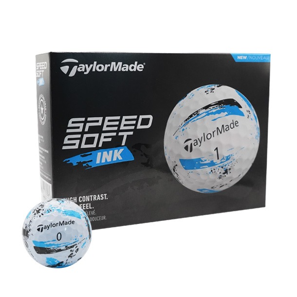 TaylorMade Speedsoft Ink Blue Golf Balls 2024