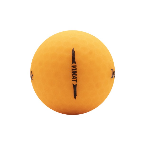 Volvik Vimat Pastel Orange Golf Balls