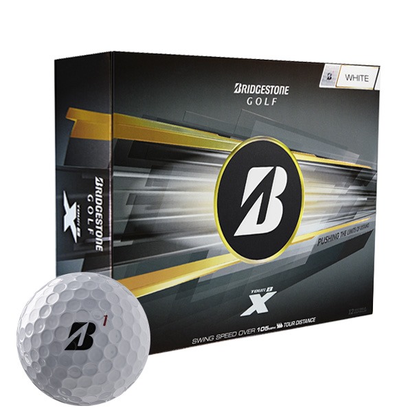 Bridgestone Tour B X White Golf Balls 2026