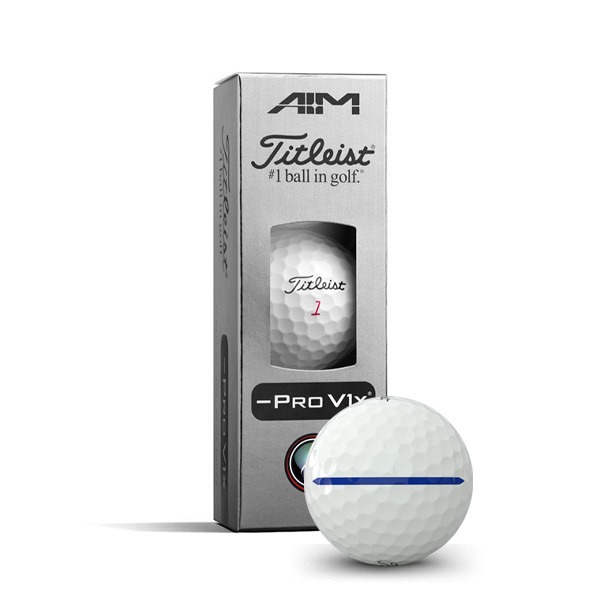 Titleist Pro V1x Left Dash AIM Enhanced White Golf Balls