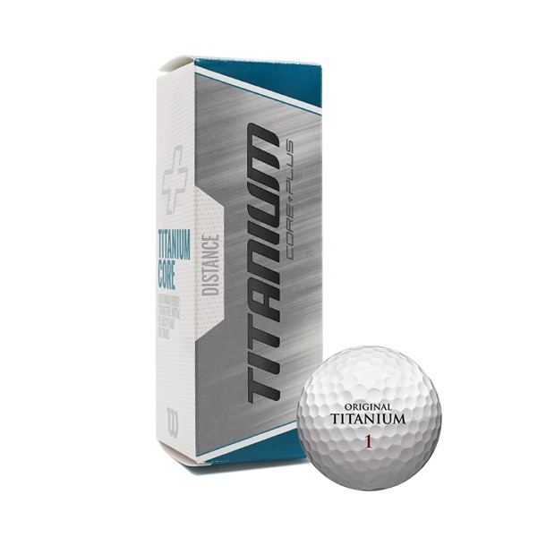 Wilson Titanium White Golf Balls