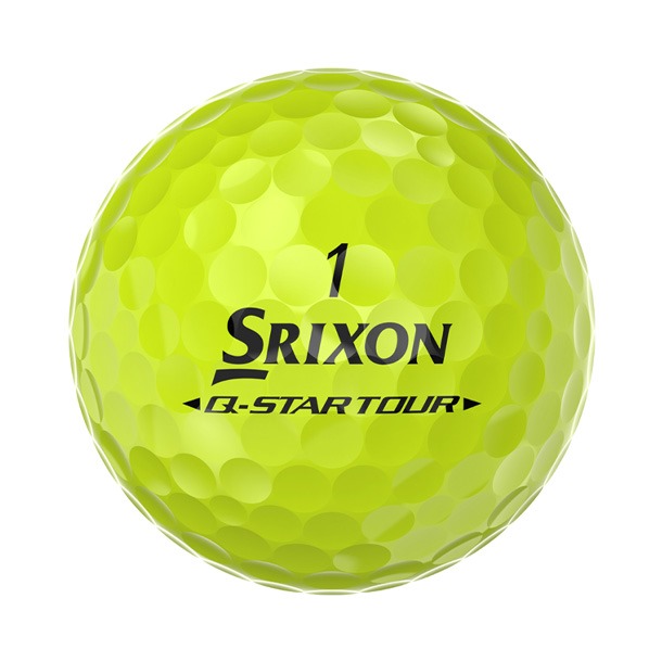Srixon Divide Golf Ball - Yellow Half