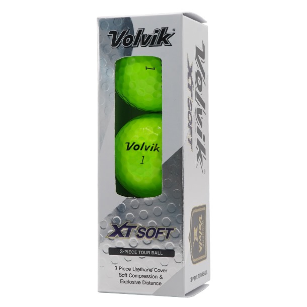 Volvik XT Soft - Green Golf Balls