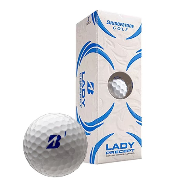 Bridgestone Lady Precept White Golf Balls 2023