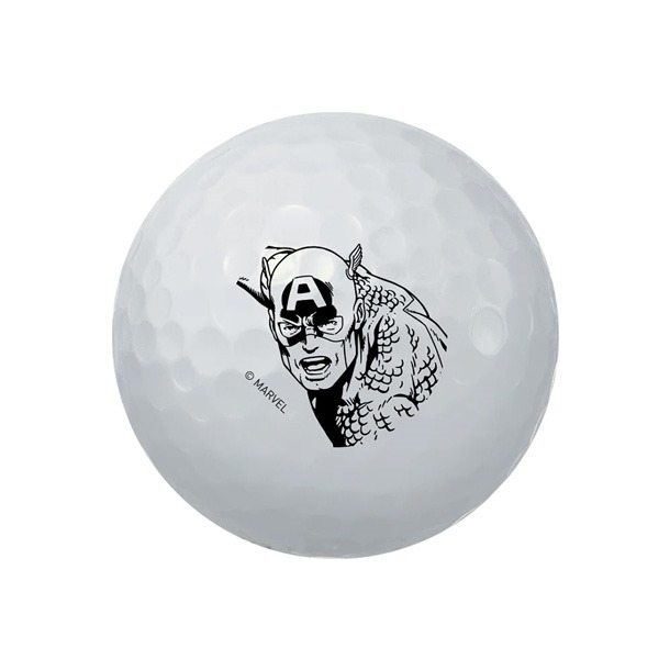 Volvik Power Soft Captain America Golf Ballls