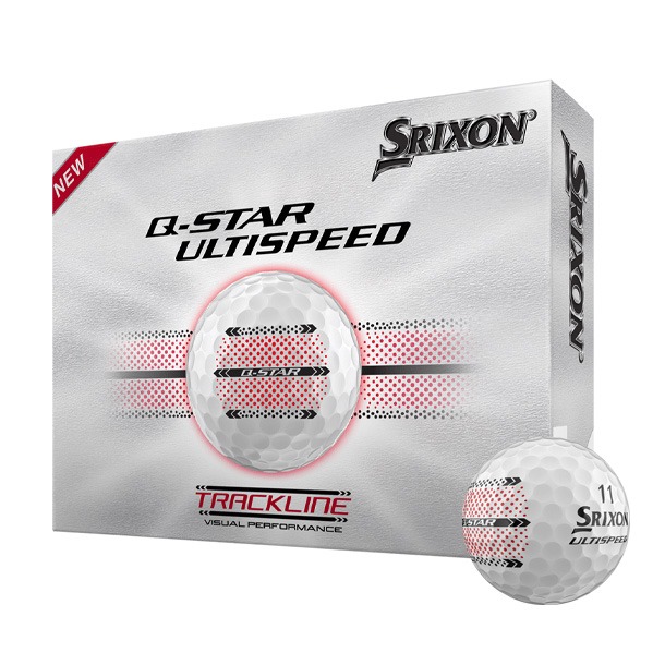 Srixon Q-Star Ultispeed Trackline Golf Balls 2026