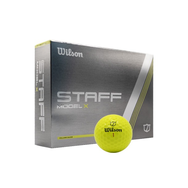 2024 Wilson Staff Model X Yellow Golf Balls