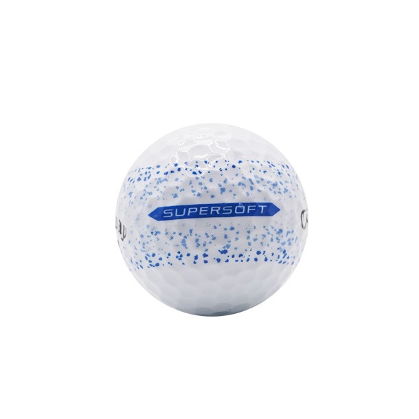 Callaway Supersoft Splatter Blue Golf Balls