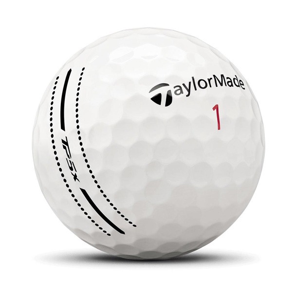 TaylorMade TP5x Performance Stripe White Golf Balls 2026