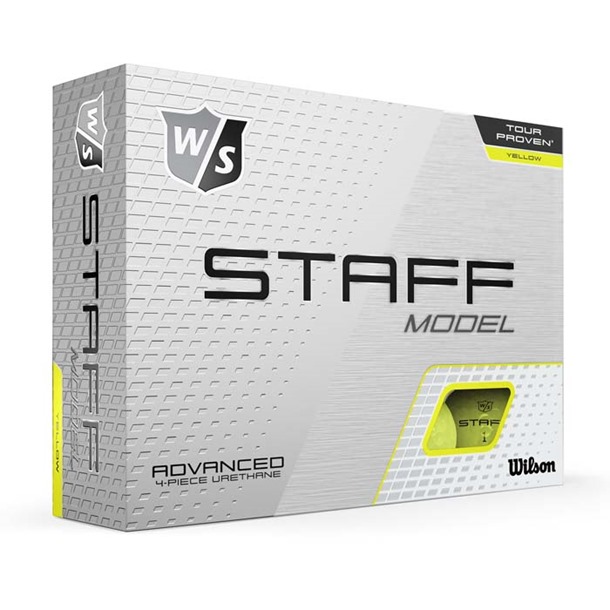 Wilson Staff Model Yellow Golf Balls 