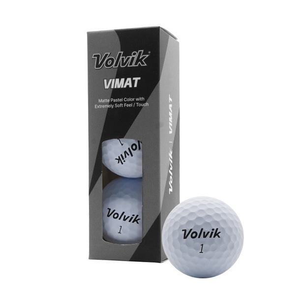 Volvik Vimat Soft White Golf Balls