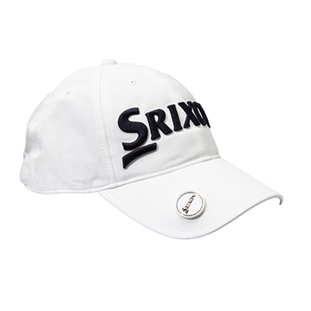 Srixon White Golf Cap & Soft Feel Bundle
