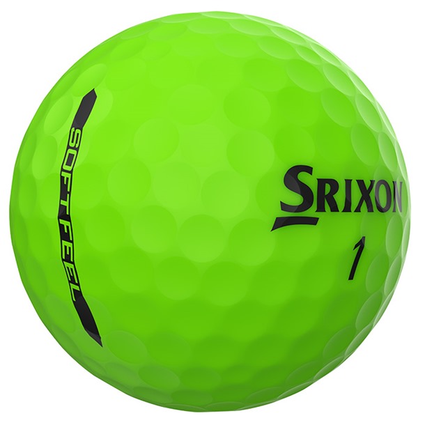 Srixon Soft Feel Brite Green Golf Balls