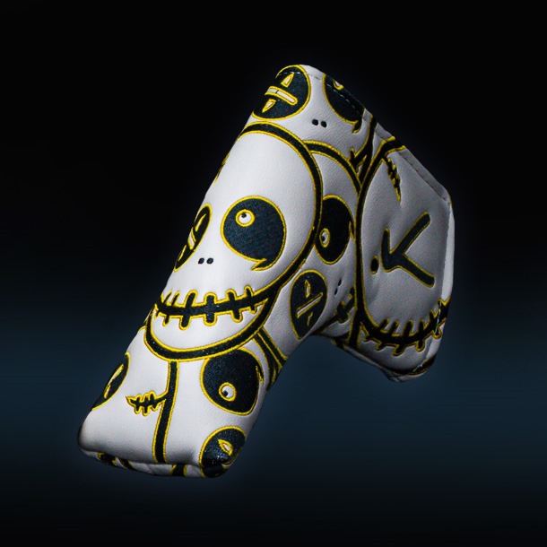 skull golf head cover