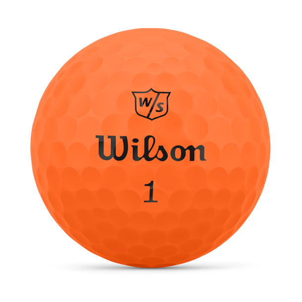 Wilson Orange Duo Soft Golf Balls