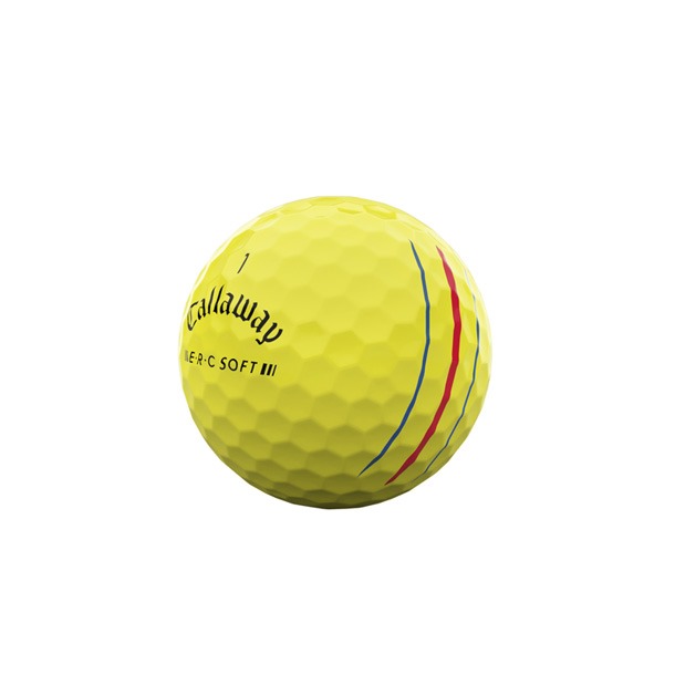 Callaway ERC Soft Triple Track Yellow Golf Balls