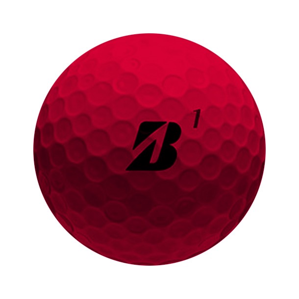 Bridgestone e12 Contact Matte Red Golf Balls 2023