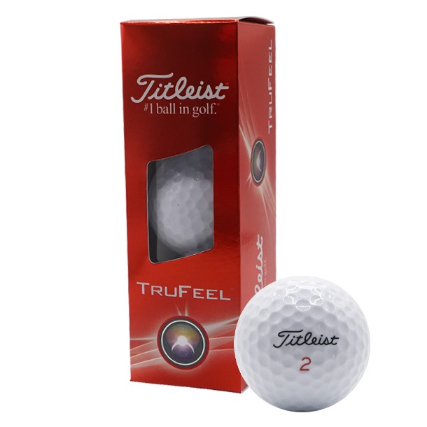 Titleist TruFeel White Golf Balls (2024)