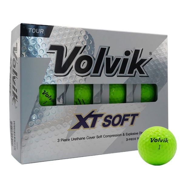 Volvik XT Soft - Green Golf Balls