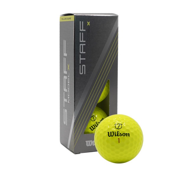 2024 Wilson Staff Model X Yellow Golf Balls