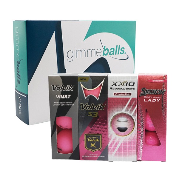 Pink Golf Balls (Variety Pack)