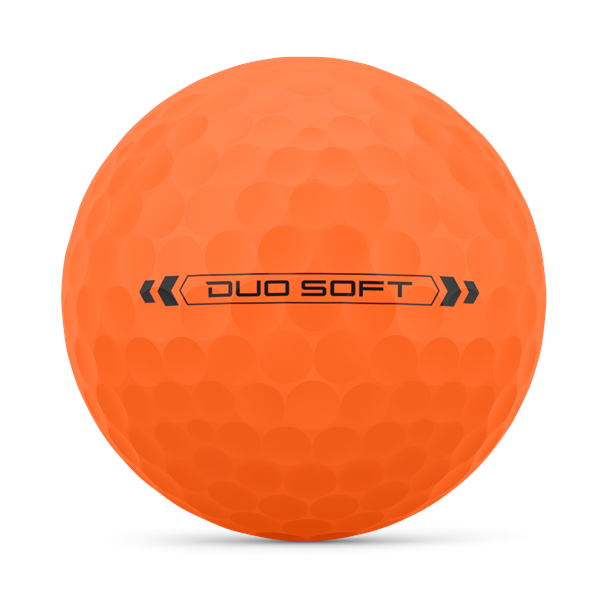 Orange Wilson Duo Soft Golf Balls Wilson Duo Soft Orange