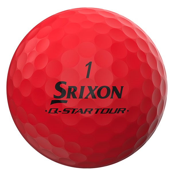 2024 Srixon Q-Star Tour Divide Red & Yellow Golf Balls
