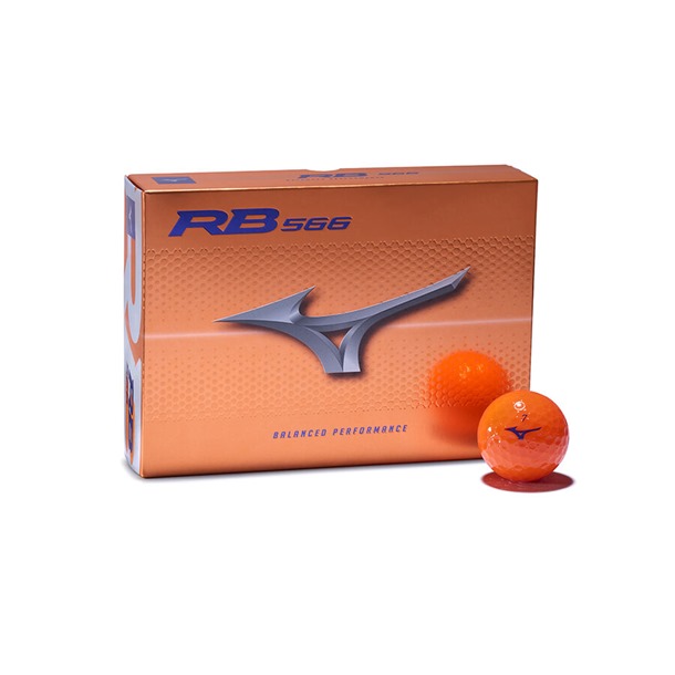 Mizuno Orange RB 566 Golf Balls