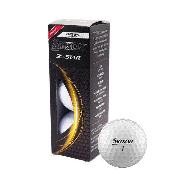 Srixon Z-STAR Golf Balls White