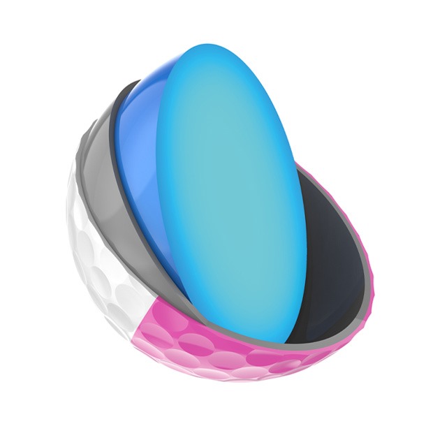 Srixon Q-Star Tour Divide golf ball core