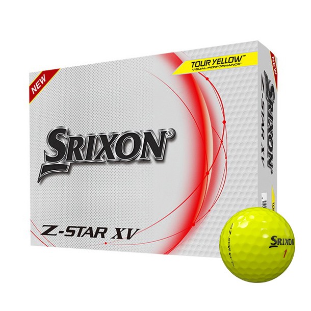 Srixon Z-STAR XV Yellow Golf Balls